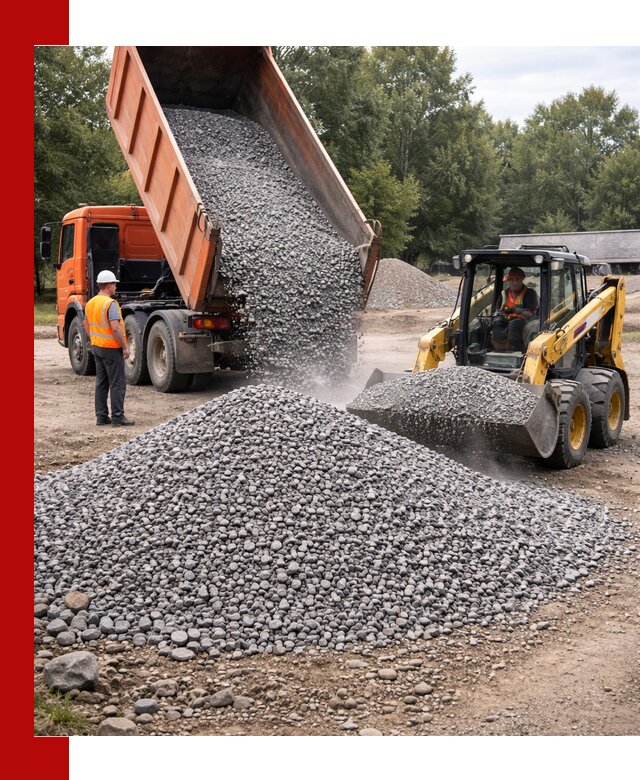 Купить гранитный щебень фракции 5–10 в Кореновске с доставкой