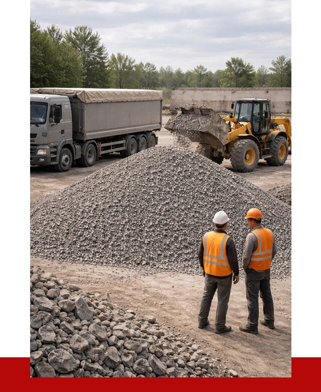 Гранитный щебень фракция 5-20 в Кореновске от 4353 руб | ПРОНЕРУДКнв