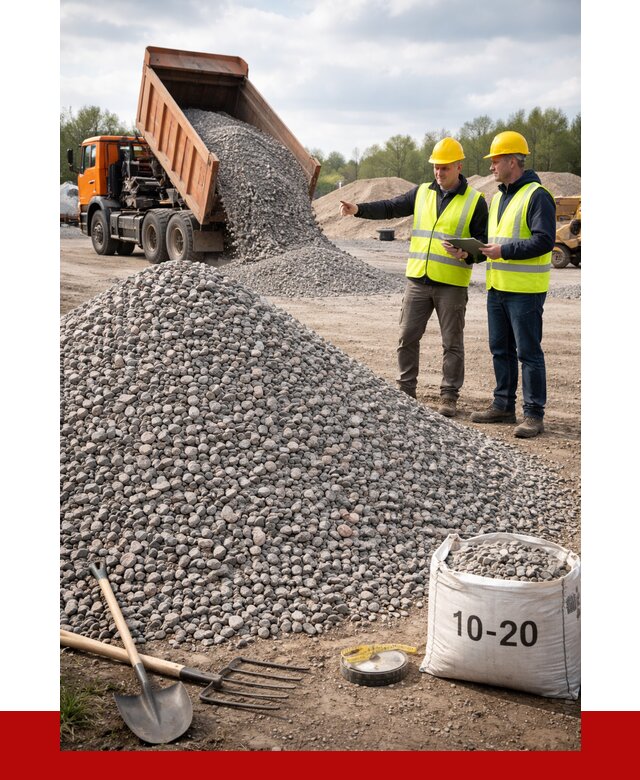Гранитный щебень фракция 10-20 в Кореновске от 4353 руб.|ПРОНЕРУДКнв