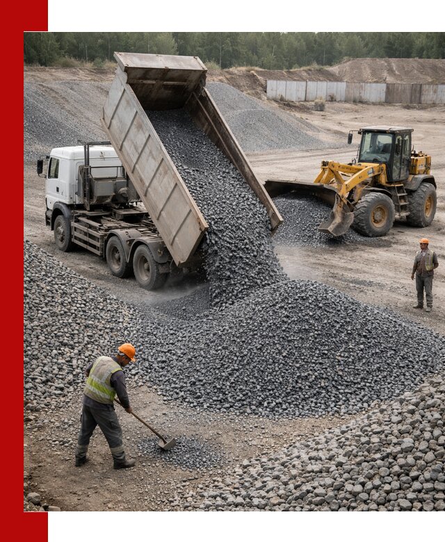 Щебень габбро-диабаз фр. 5-20 с доставкой в Кореновске