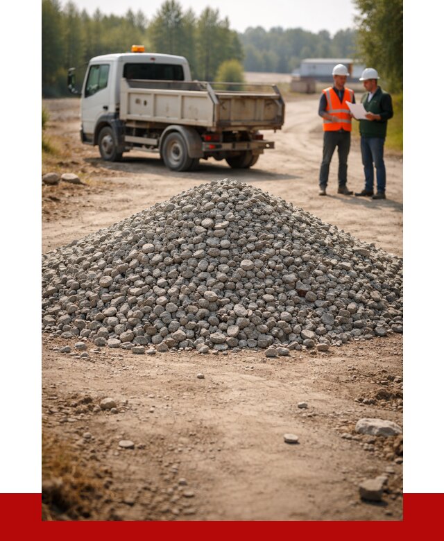 Гравийный щебень фракция 20-40 в Кореновске от 1244 р. | ПРОНЕРУДКнв