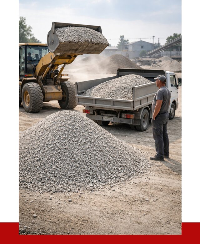 Известняковый щебень фр. 0-5 в Кореновске от 4353 р. | ПРОНЕРУДКнв