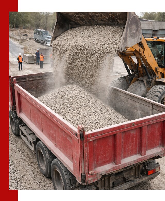 Купить известняковый щебень фракции 0-5 с доставкой в Кореновске