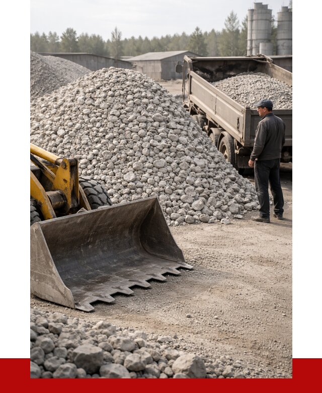 Известняковый щебень фракция 40-70 в Кореновске от 4353 р. | ПРОНЕРУДКнв