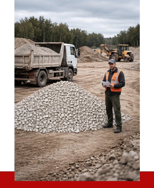 Доломитовый щебень в Кореновске купить от 2280 р., ПРОНЕРУДКнв