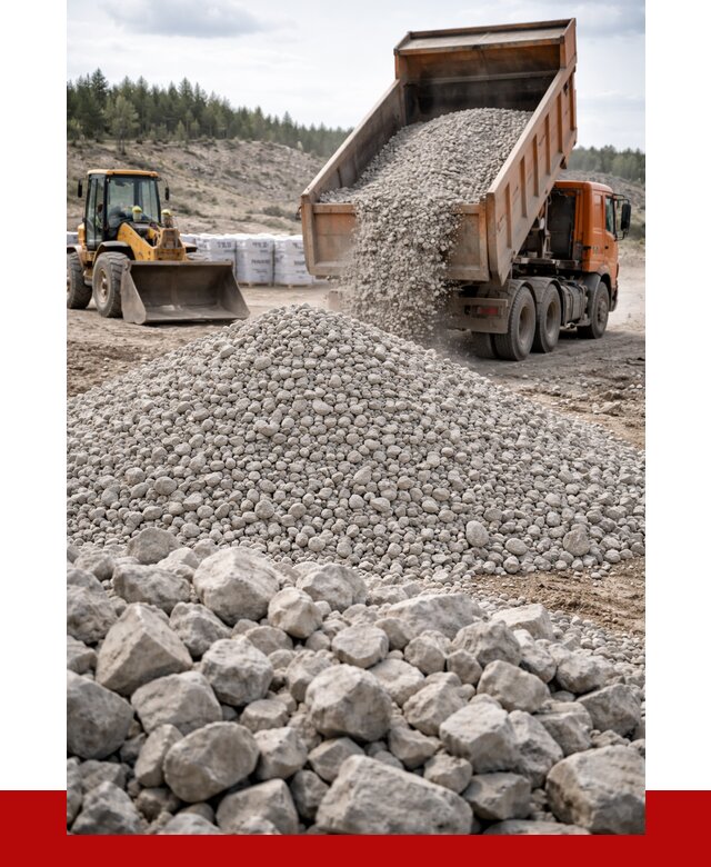 Доломитовый щебень фр. 20-40 в Кореновске от 4353 р. | ПРОНЕРУДКнв