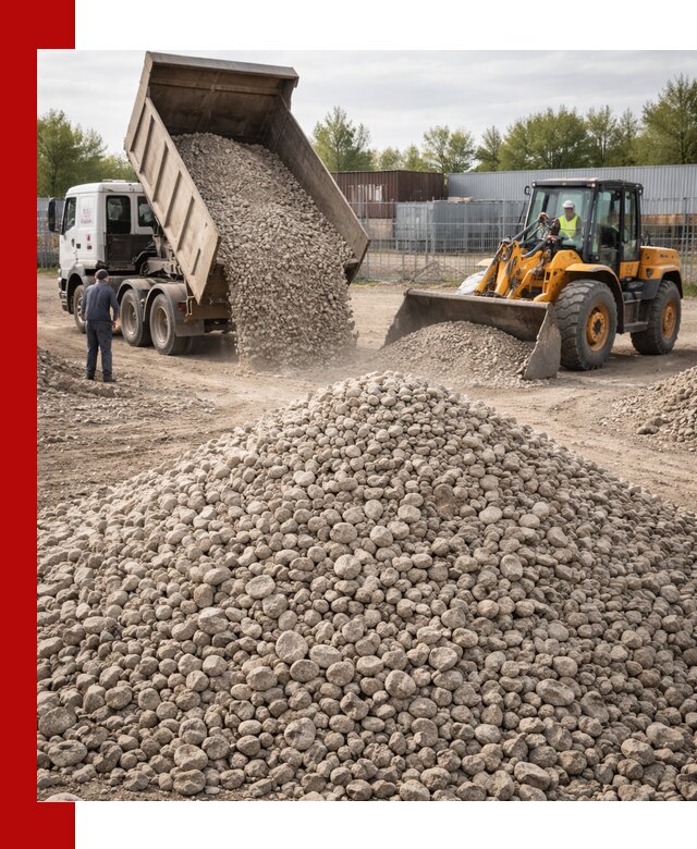 Доломитовый щебень фракции 20–41 с доставкой в Кореновске