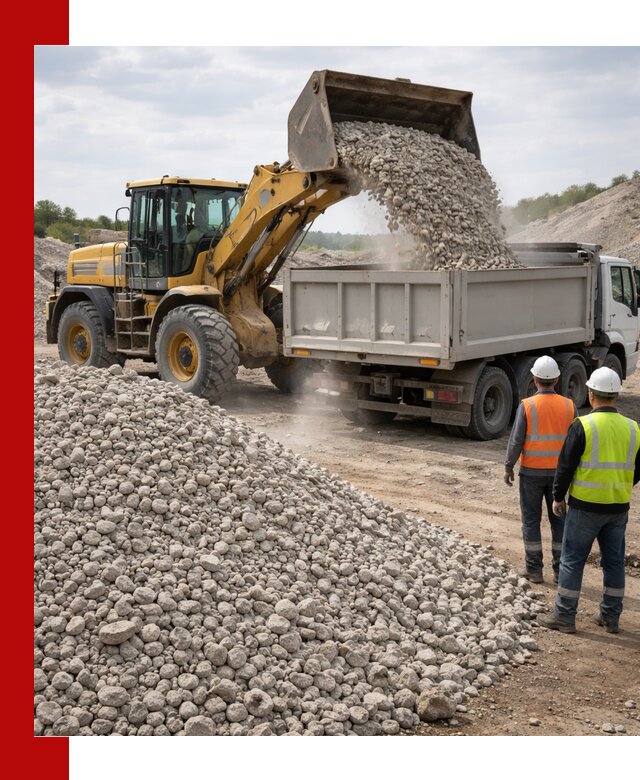 Доломитовый щебень фракция 40–71 доставка и продажа в Кореновске