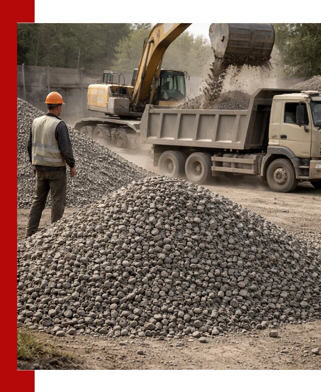 Шлаковый щебень фракция 5-20 с доставкой в Кореновске