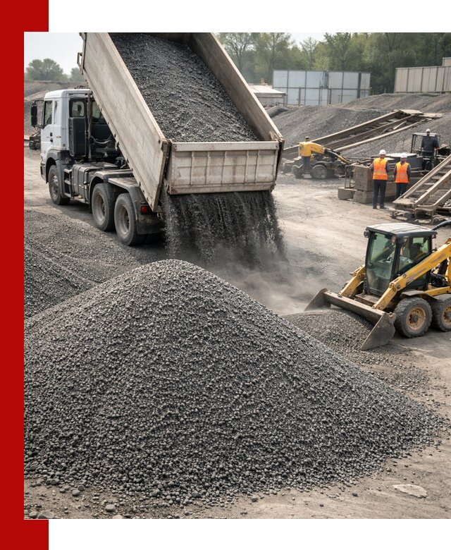Вторичный щебень фракция 0–5 с доставкой в Кореновске