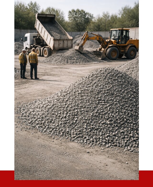 Вторичный щебень фр. 5-20 в Кореновске от 1658 р. - ПРОНЕРУДКнв