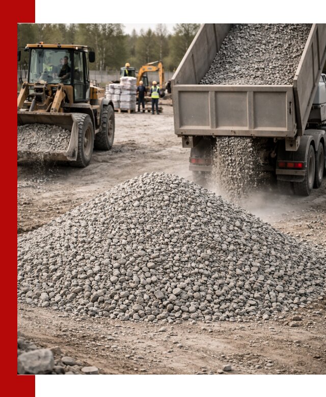 Вторичный щебень фракции 5-20 в Кореновске — доставка и продажа крупнотоннажно