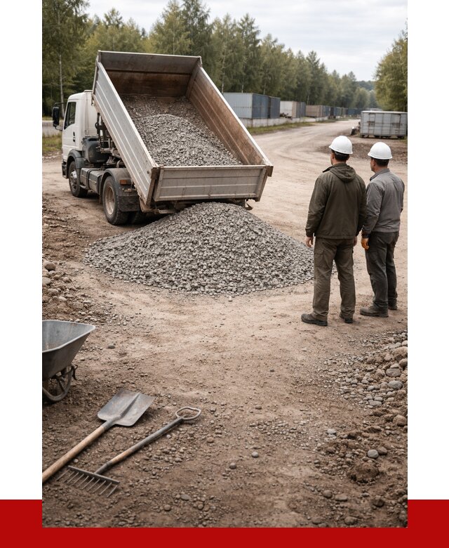 Бетонный щебень фракция 5-20 в Кореновске от 3316 р., ПРОНЕРУДКнв