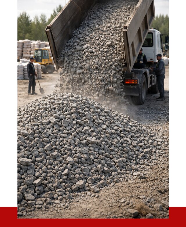 Бетонный щебень фракция 40-70 в Кореновске от 1866 р. ПРОНЕРУДКнв