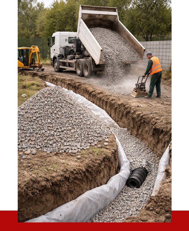 Щебень для дренажа в Кореновске от 1917 р., ПРОНЕРУДКнв доставка