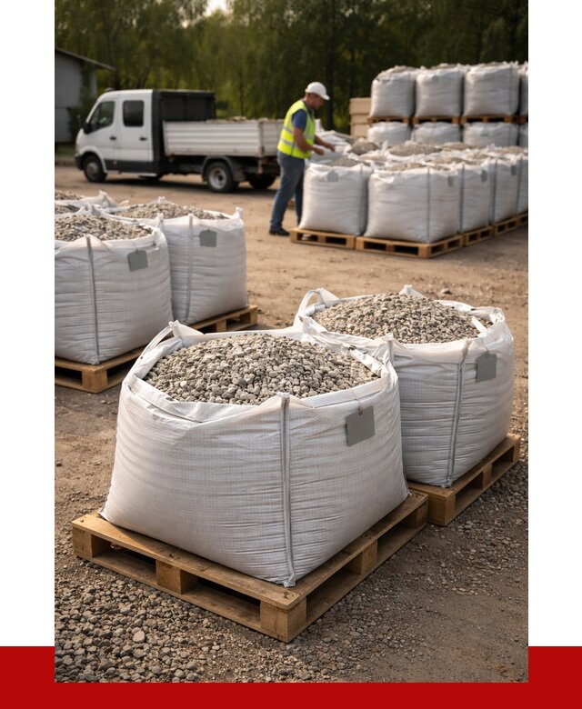 Щебень в мешках с доставкой в Кореновске от 4353 р. | ПРОНЕРУДКнв