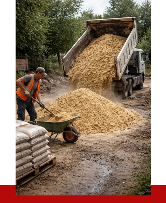 Купить песок с доставкой в Кореновске от 1866 р. | ПРОНЕРУДКнв