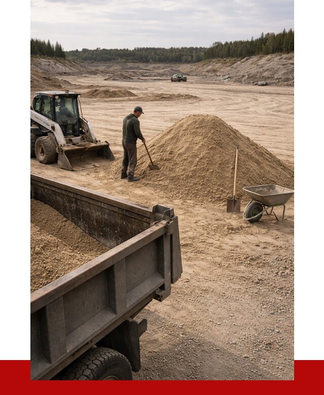 Карьерный песок среднезернистый в Кореновске, от 2280 р. ПРОНЕРУДКнв
