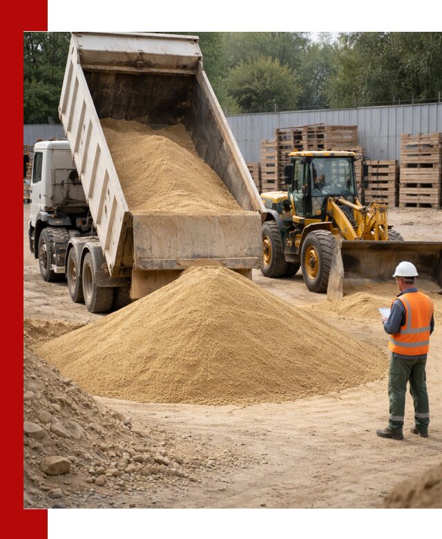 Доставка карьерного мелкозернистого песка в Кореновске