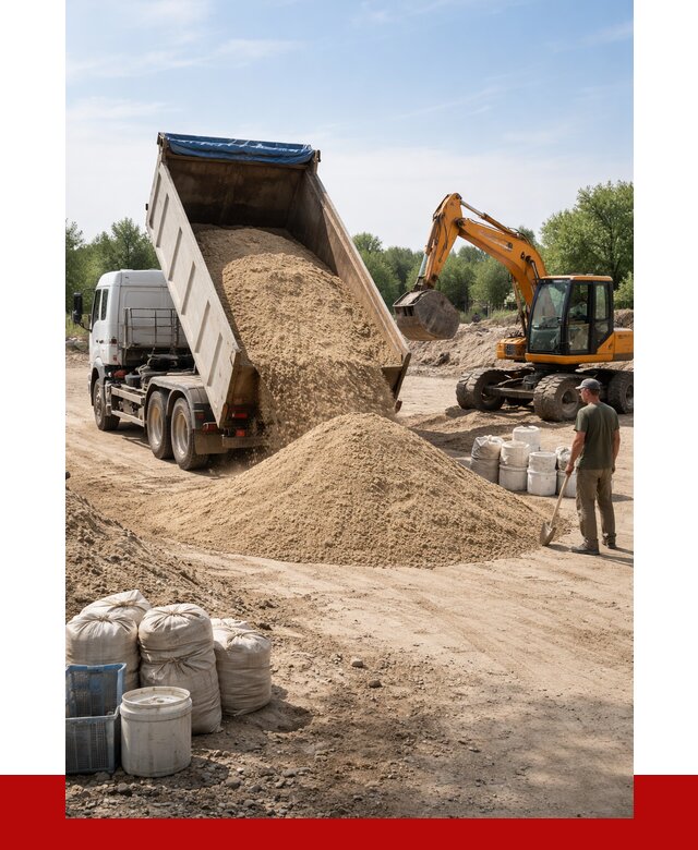 Купить речной песок в Кореновске от 1244 р. за куб | ПРОНЕРУДКнв