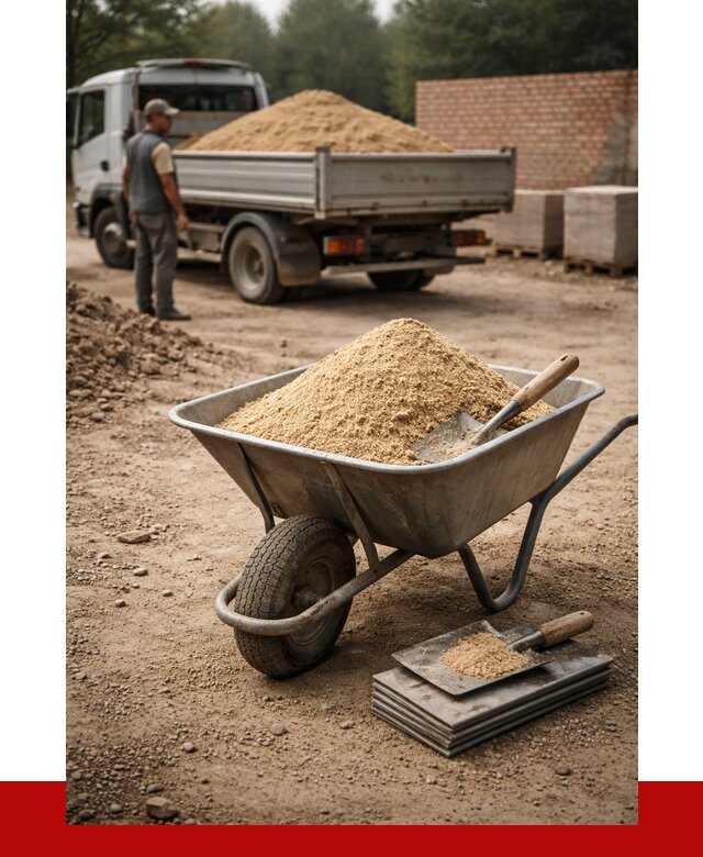 Песок для кладки в Кореновске с доставкой от 2280 р. | ПРОНЕРУДКнв