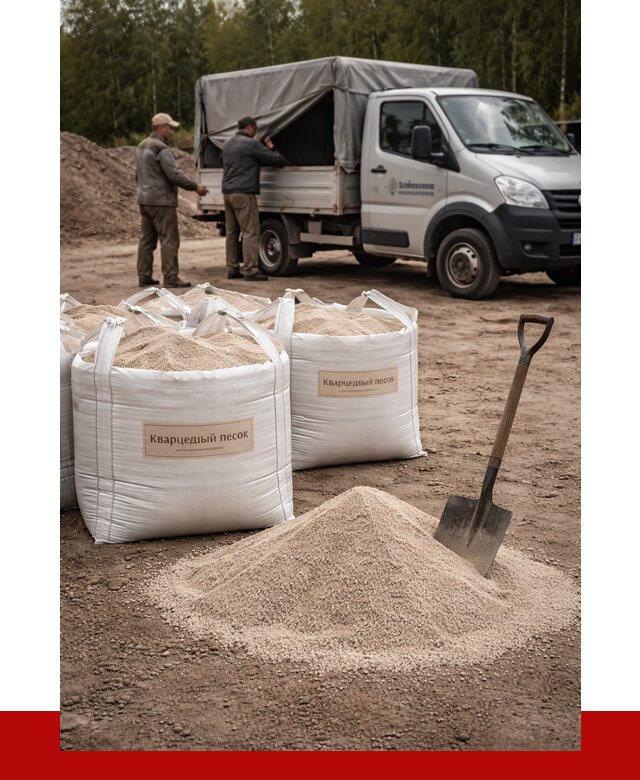 Кварцевый песок для пескоструя в Кореновске от 4664 р. | ПРОНЕРУДКнв