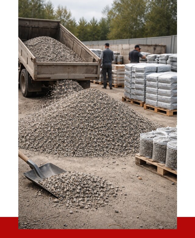 Гравий фракция 5-20 в Кореновске купить от 2384 р. ПРОНЕРУДКнв