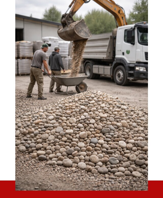 Галька декоративная в Кореновске от 3316 р. за куб | ПРОНЕРУДКнв