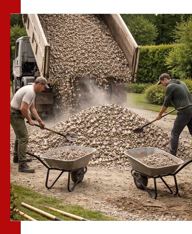 Доставка и продажа декоративной гальки в Кореновске