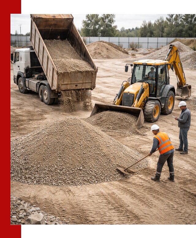 Поставка и доставка ПГС С4 в мешках и самосвалах в Кореновске