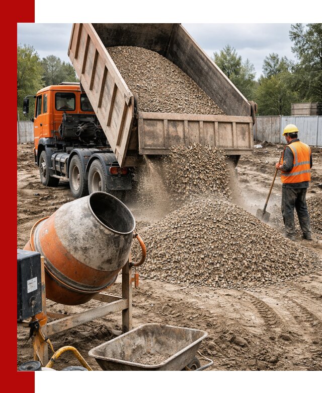 Опгс для бетона с доставкой самосвалом в Кореновске от производителя