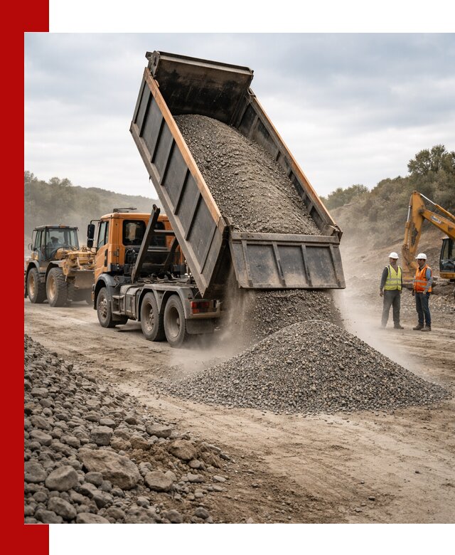 Щебёночно-песчаная смесь ЩПС С1 с доставкой в Кореновске