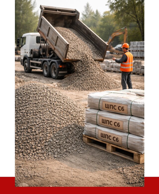 ЩПС С6 в Кореновске с доставкой от 2280 р. за куб | ПРОНЕРУДКнв