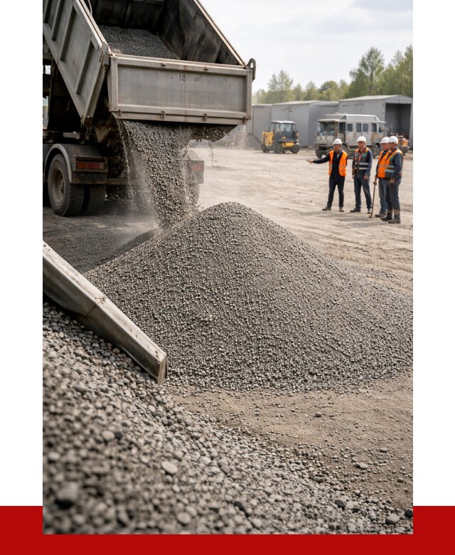 Гравийный отсев 0-5 в Кореновске от 1244 р. с доставкой | ПРОНЕРУДКнв