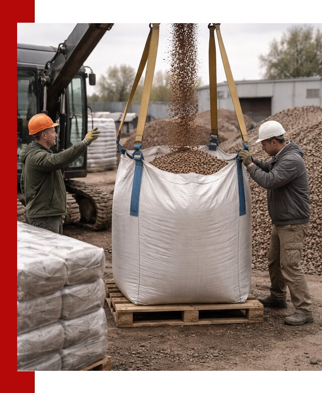 Керамзит в биг-бегах с доставкой в Кореновске