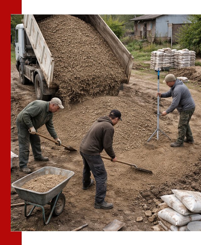Керамзитовый песок с доставкой в Кореновске оптом и в розницу