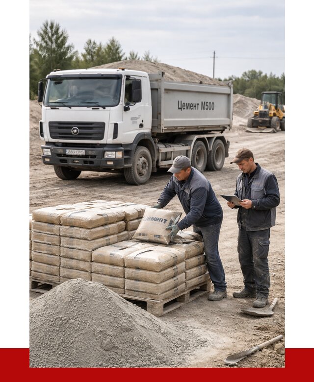 Купить цемент м500 с доставкой в Кореновске от 5389 р. | ПРОНЕРУДКнв