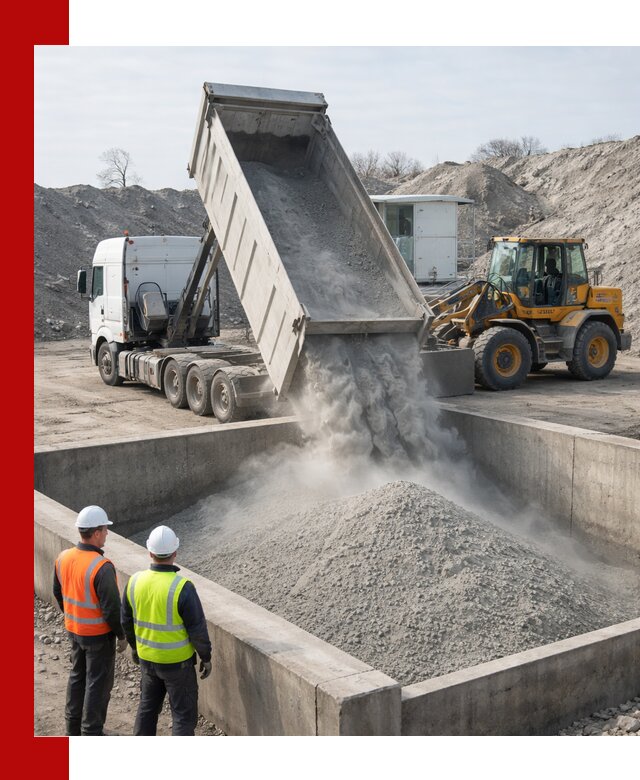 Доставка цемента навалом в Кореновске крупными партиями