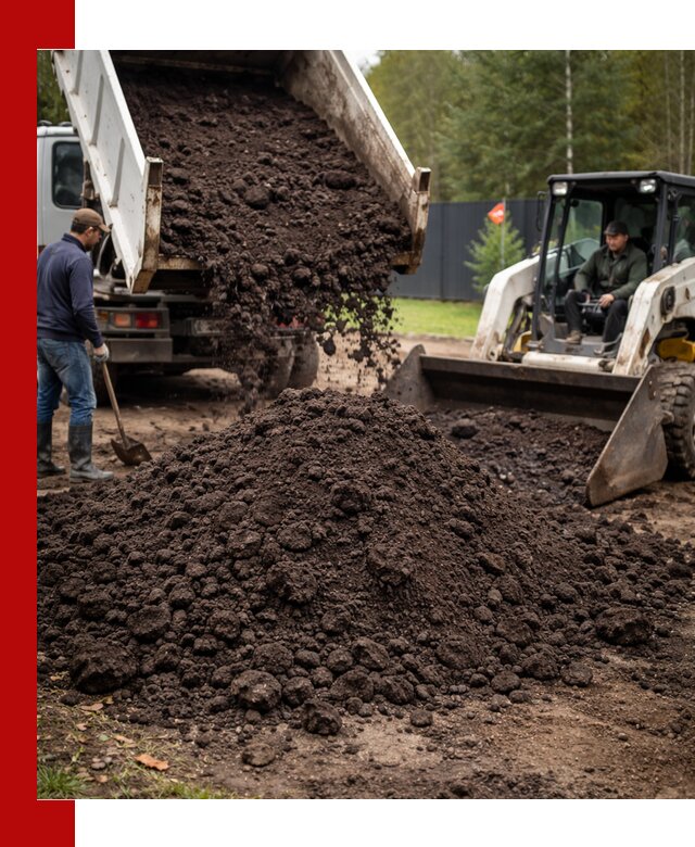 Плодородный грунт с доставкой в Кореновске для садов и огородов