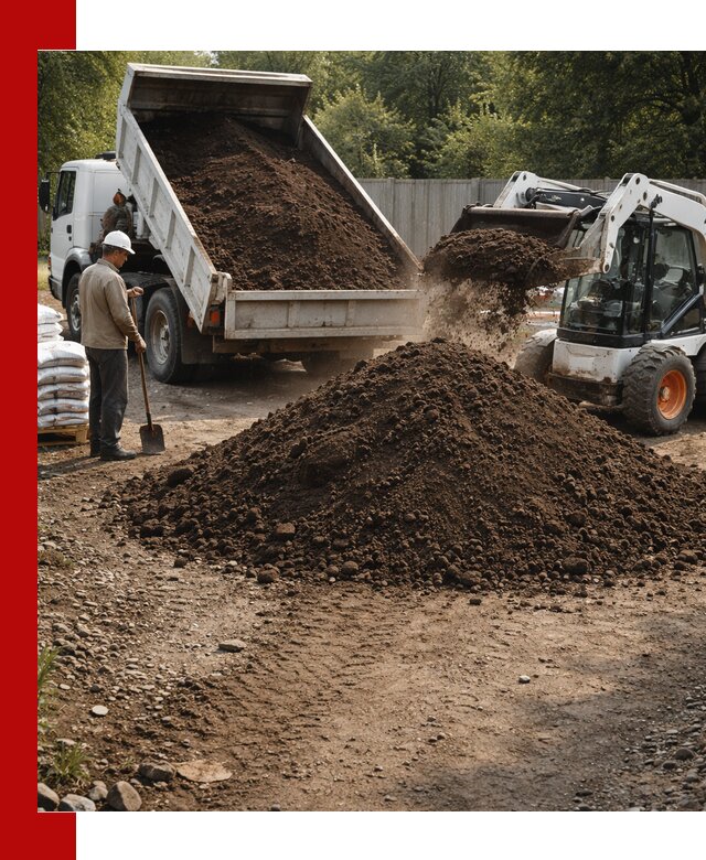 Доставка растительного грунта в Кореновске от производителя оптом и в розницу