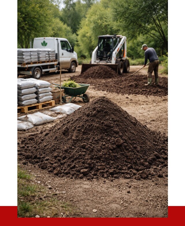 Грунт для озеленения с доставкой в Кореновске от 1866 р. | ПРОНЕРУДКнв