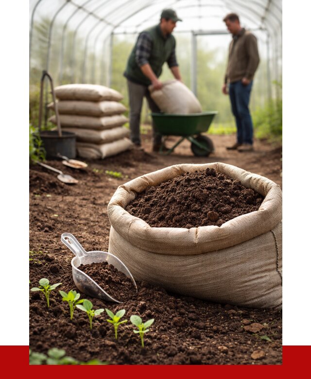 Грунт для теплицы в Кореновске с доставкой от 1555 р. | ПРОНЕРУДКнв