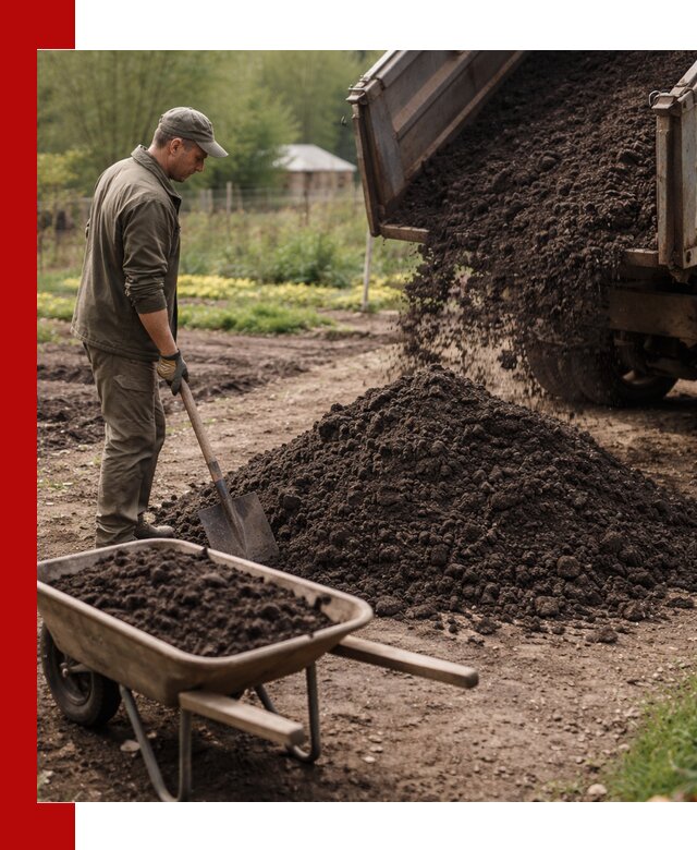 Доставка качественной земли для огорода в Кореновске