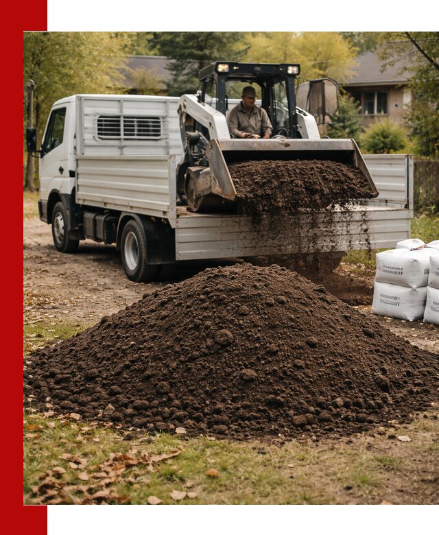 Доставка садовой земли в больших объёмах в Кореновске
