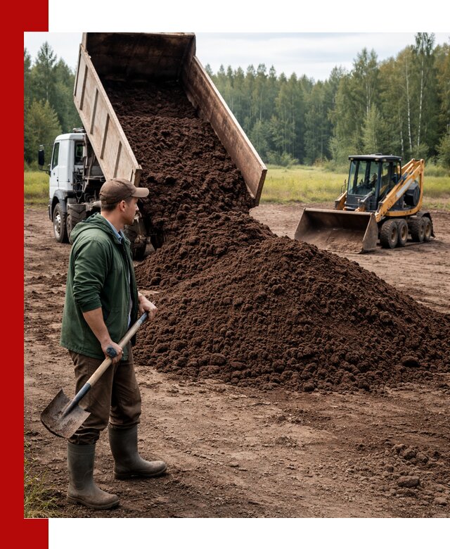 Купить верховой торф с доставкой в Кореновске для садоводства и растений