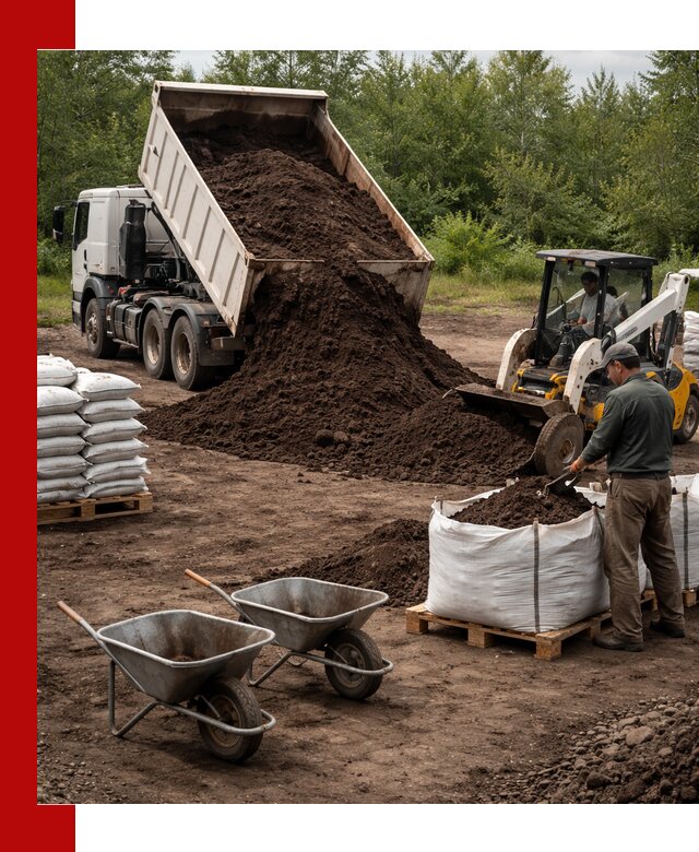 Доставка и продажа торфогрунта в Кореновске оптом и в розницу