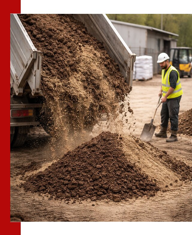 Доставка торфо-песчаной смеси в Кореновске для строительства и озеленения
