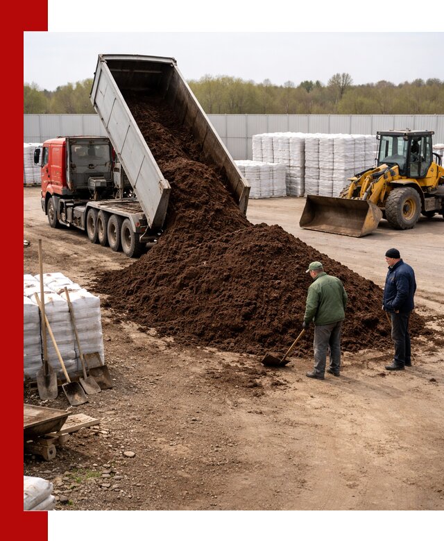 Доставка торфяных смесей оптом и в розницу в Кореновске
