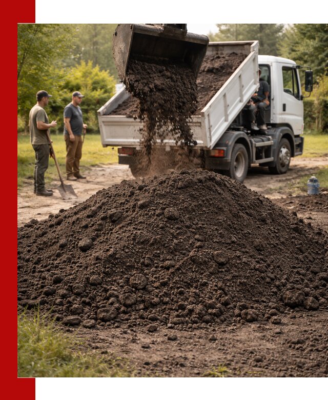 Доставка и продажа чернозема в Кореновске оптом и в розницу