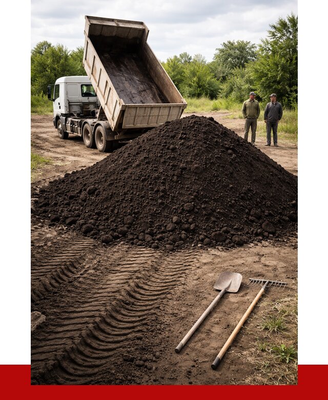 Купить чернозем навалом в Кореновске от 1244 р. за куб | ПРОНЕРУДКнв